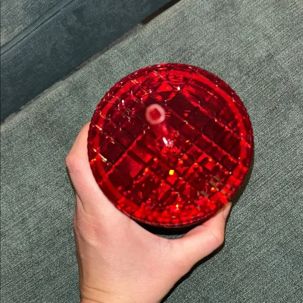 New Starbucks Ruby Red Jeweled Tumbler